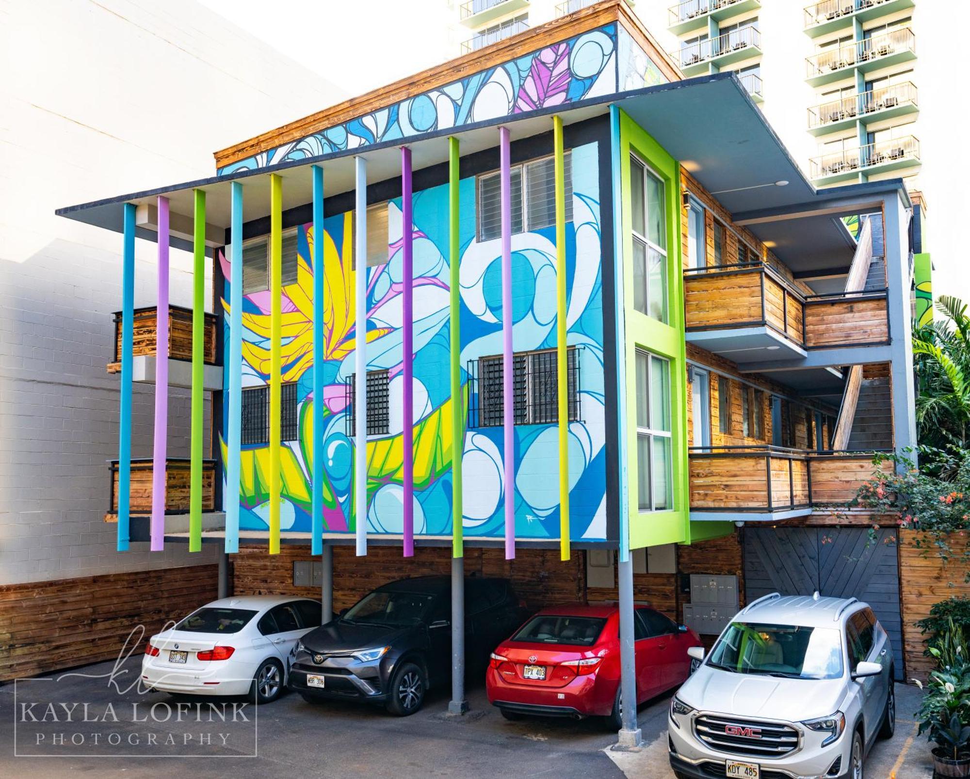 Hostel Honu Waikiki By Aloh Honolulu Exterior foto